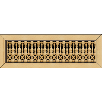 Mosaic House Moroccan tile Liebman_M22_F2 B wood, mosharabi,  mashrabiah, mosharabia, mousharabieh, screen 